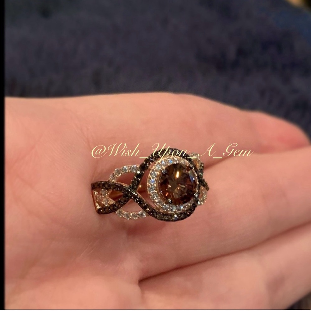 Champagne Diamonds Ring - Picture 11 of 14